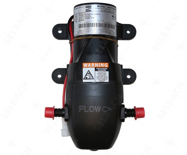 Membranpumpe Flojet für elektrisch betriebenes Heißgetränkegerät